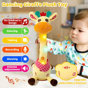 Stuffed Animal Plush Toy Cute Plush Interactive Giraffe - Image 8