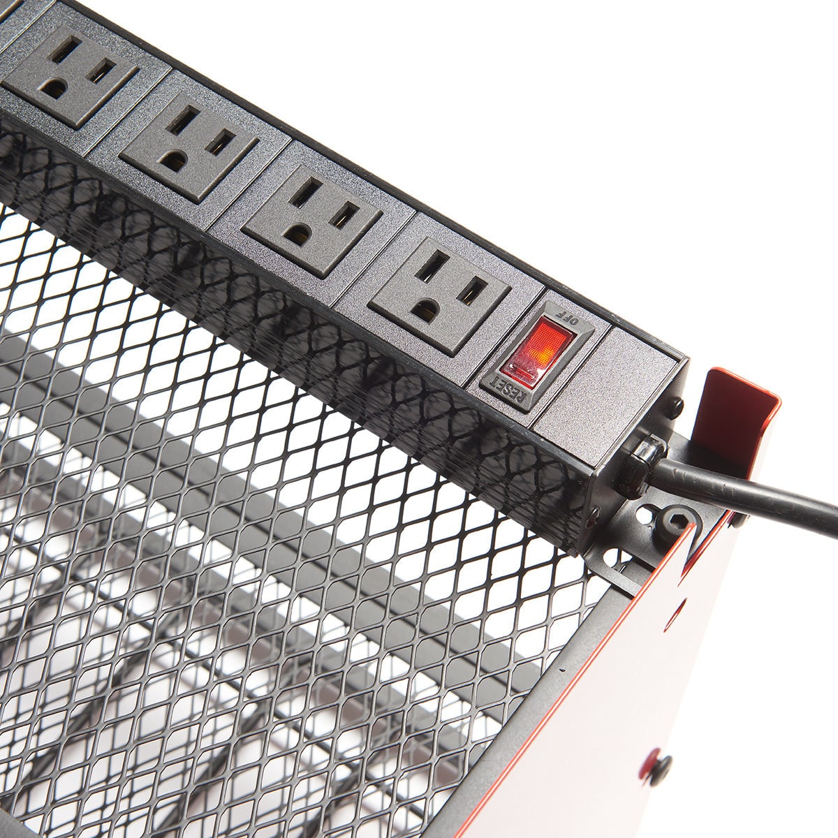 Surge Protected Power Strip Charging Station Tool Organizer - Image 9