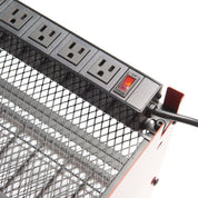 Surge Protected Power Strip Charging Station Tool Organizer - Image 9