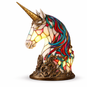 Table Lamp Ambient Light Decorative Stained Glass Design - Image 22