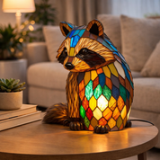 Table Lamp Ambient Light Decorative Stained Glass Design - Image 26