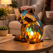 Table Lamp Ambient Light Decorative Stained Glass Design - Image 28