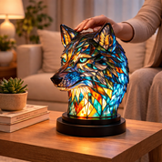 Table Lamp Ambient Light Decorative Stained Glass Design - Image 37