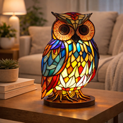Table Lamp Ambient Light Decorative Stained Glass Design - Image 38