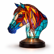 Table Lamp Ambient Light Decorative Stained Glass Design - Image 42