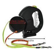 Tangle-Free Retractable Dog Leash Comfortable Grip and Safety Features - Image 2