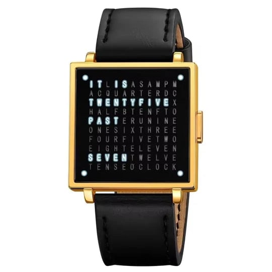 Textual Watch Metal Band and Modern Design - Image 7