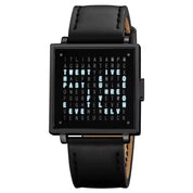 Textual Watch Metal Band and Modern Design - Image 8
