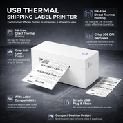 Thermal Label Printer Shipping Direct Printing - Image 2