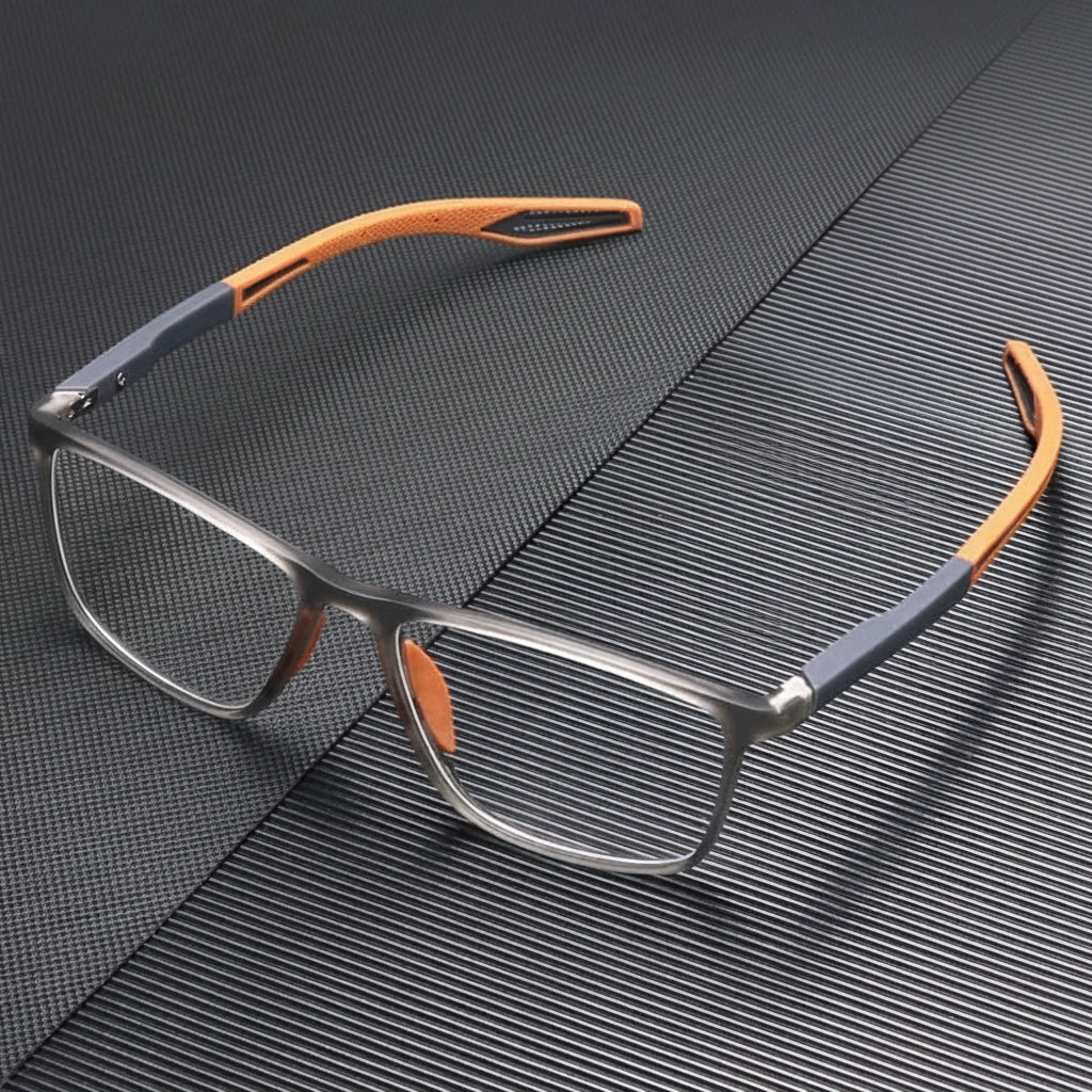 Titanium Progressive Glasses Reading Anti-Blue Light Frames - Image 1