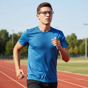 Titanium Progressive Glasses Reading Anti-Blue Light Frames - Image 3