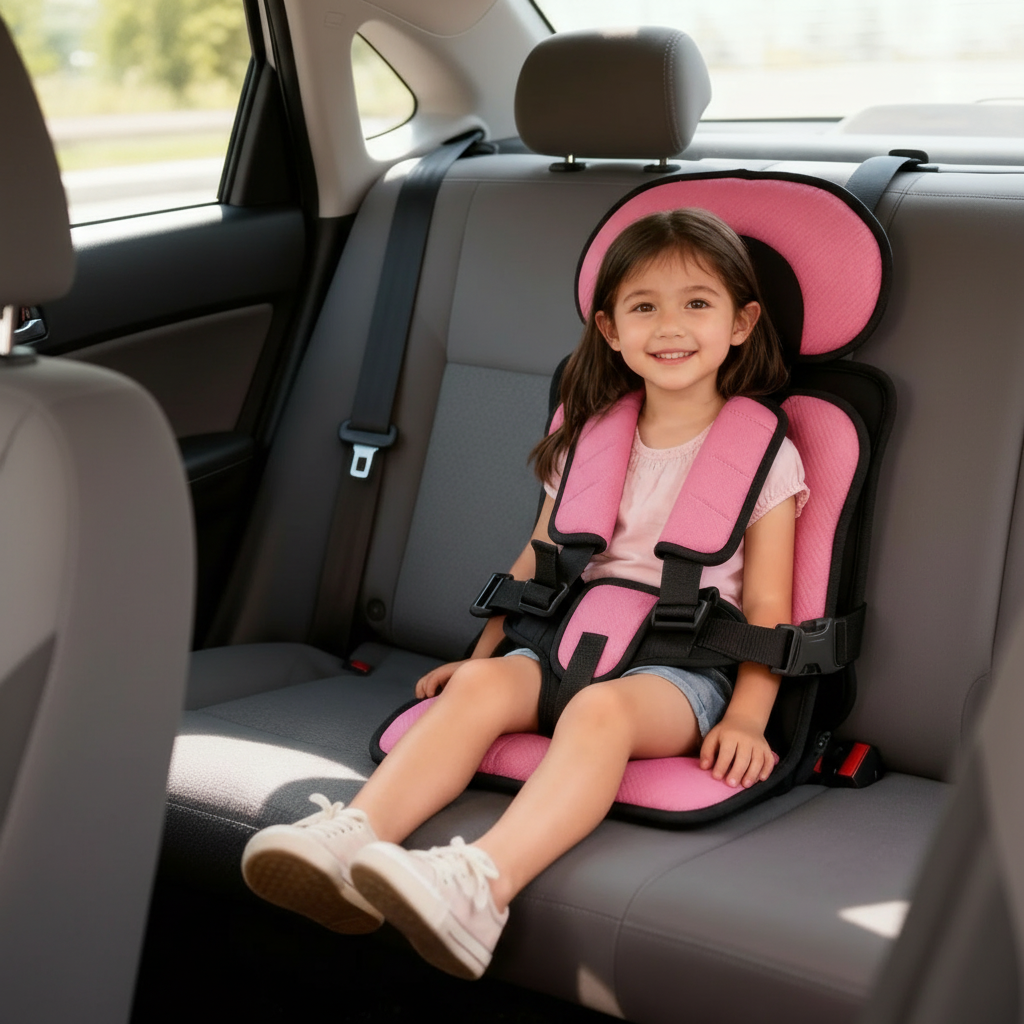 Travel Booster Seat Harness Portable Design - Image 3