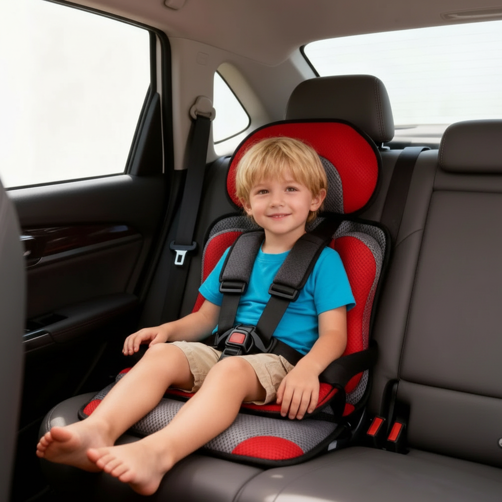 Travel Booster Seat Harness Portable Design - Image 8