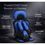 Travel Booster Seat Safety Adjustable Design - Image 4