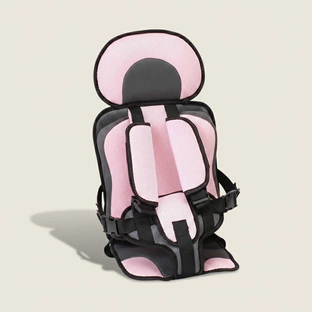 Travel Booster Seat Safety Adjustable Design - Image 9