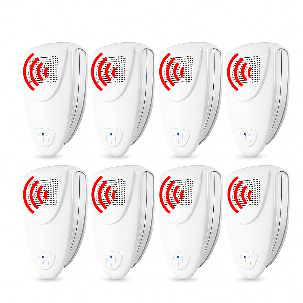 Ultrasonic Bed Bug Repeller Effective Pest Control Device 8-Pack - Image 1
