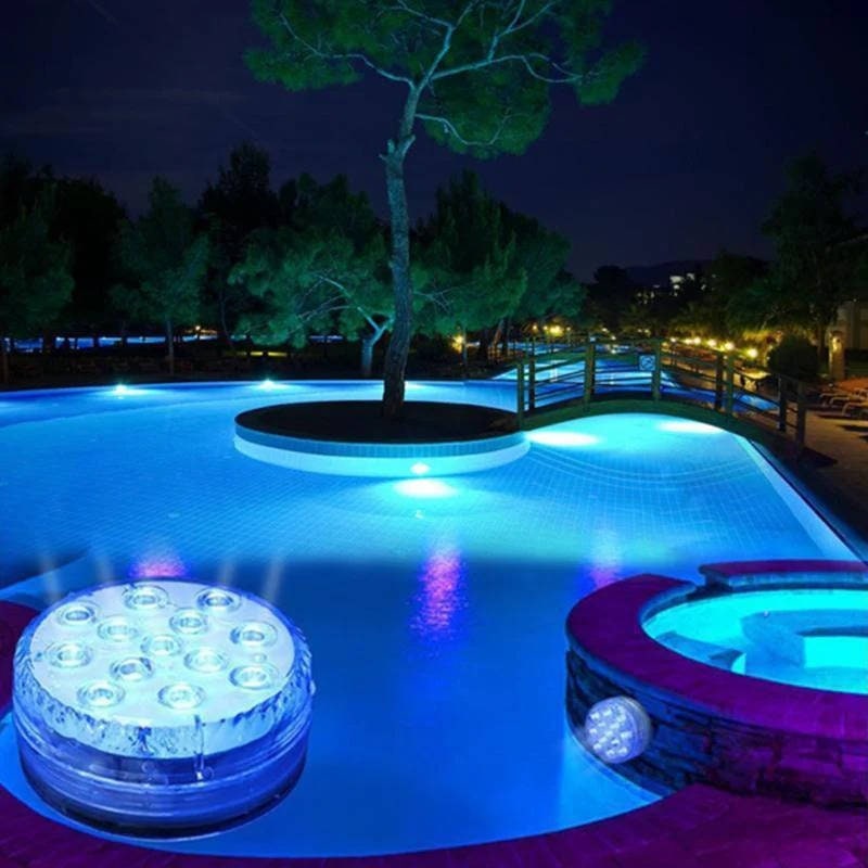 Underwater Pool LED Lights Remote Control Night Swimming Fun - Image 2