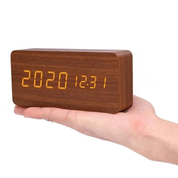 Wall Clock LED Digital Voice Control Modern Desk Clock - Image 10