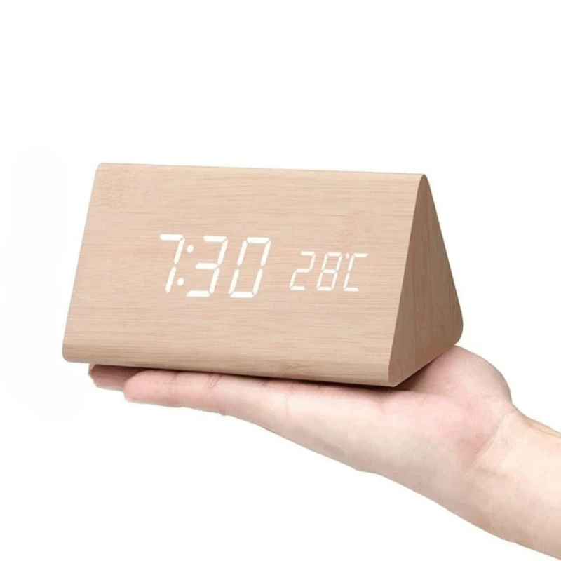 Wall Clock LED Digital Voice Control Modern Desk Clock - Image 11