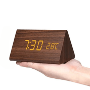 Wall Clock LED Digital Voice Control Modern Desk Clock - Image 12