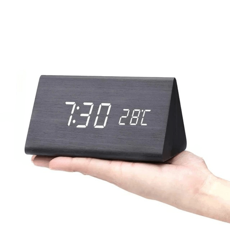 Wall Clock LED Digital Voice Control Modern Desk Clock - Image 14