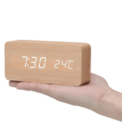 Wall Clock LED Digital Voice Control Modern Desk Clock - Image 15