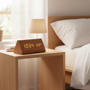 Wall Clock LED Digital Voice Control Modern Desk Clock - Image 3
