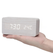 Wall Clock LED Digital Voice Control Modern Desk Clock - Image 9