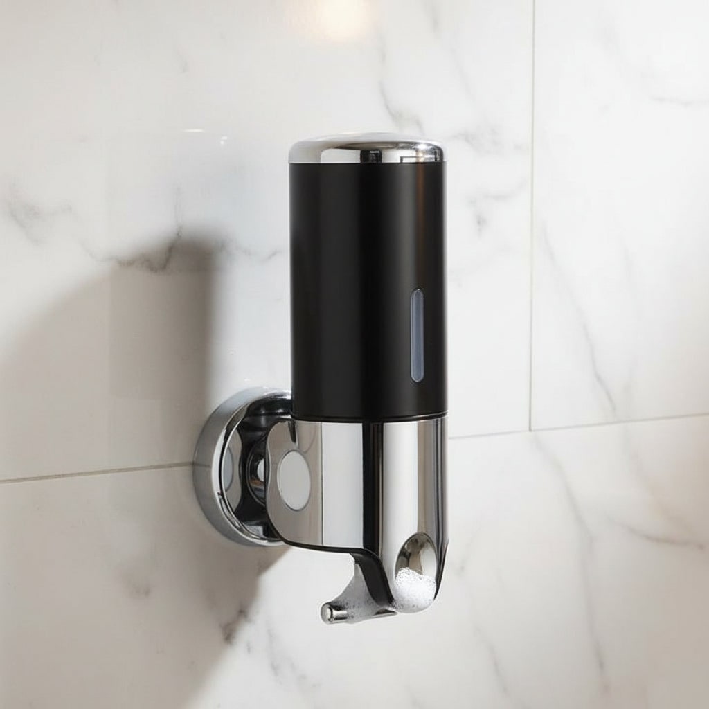 Wall-Mounted Soap Dispenser Elegant Stainless Steel Design - Image 14