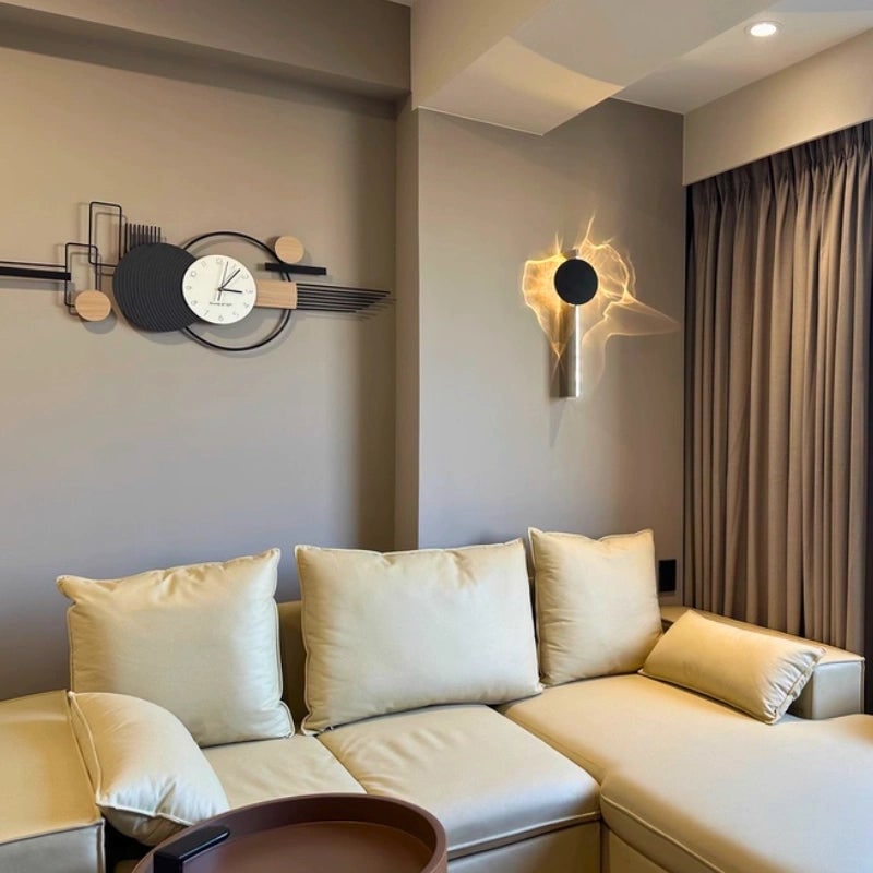 Wall Sconce Light Fixture Modern Black Metal Design - Image 12
