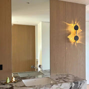 Wall Sconce Light Fixture Modern Black Metal Design - Image 13