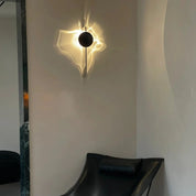 Wall Sconce Light Fixture Modern Black Metal Design - Image 15
