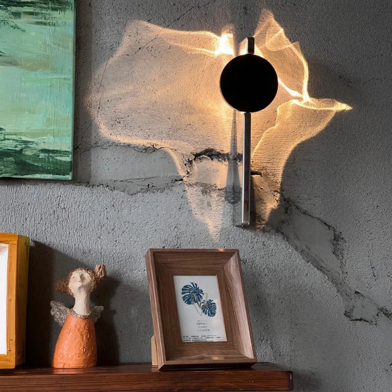 Wall Sconce Light Fixture Modern Black Metal Design - Image 17