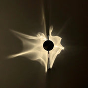 Wall Sconce Light Fixture Modern Black Metal Design - Image 5