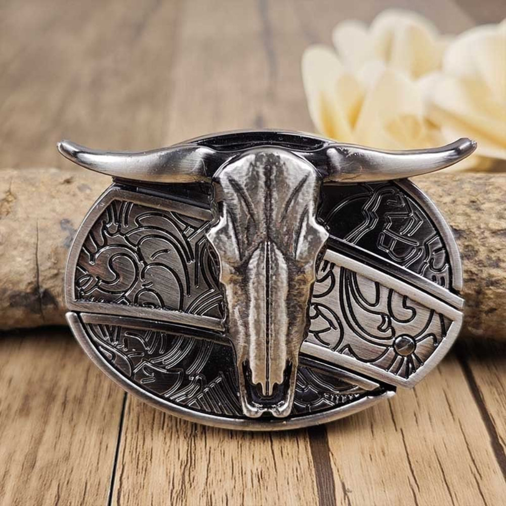Western Belt Buckle Cowboy Accessory Decorative Design - Image 14