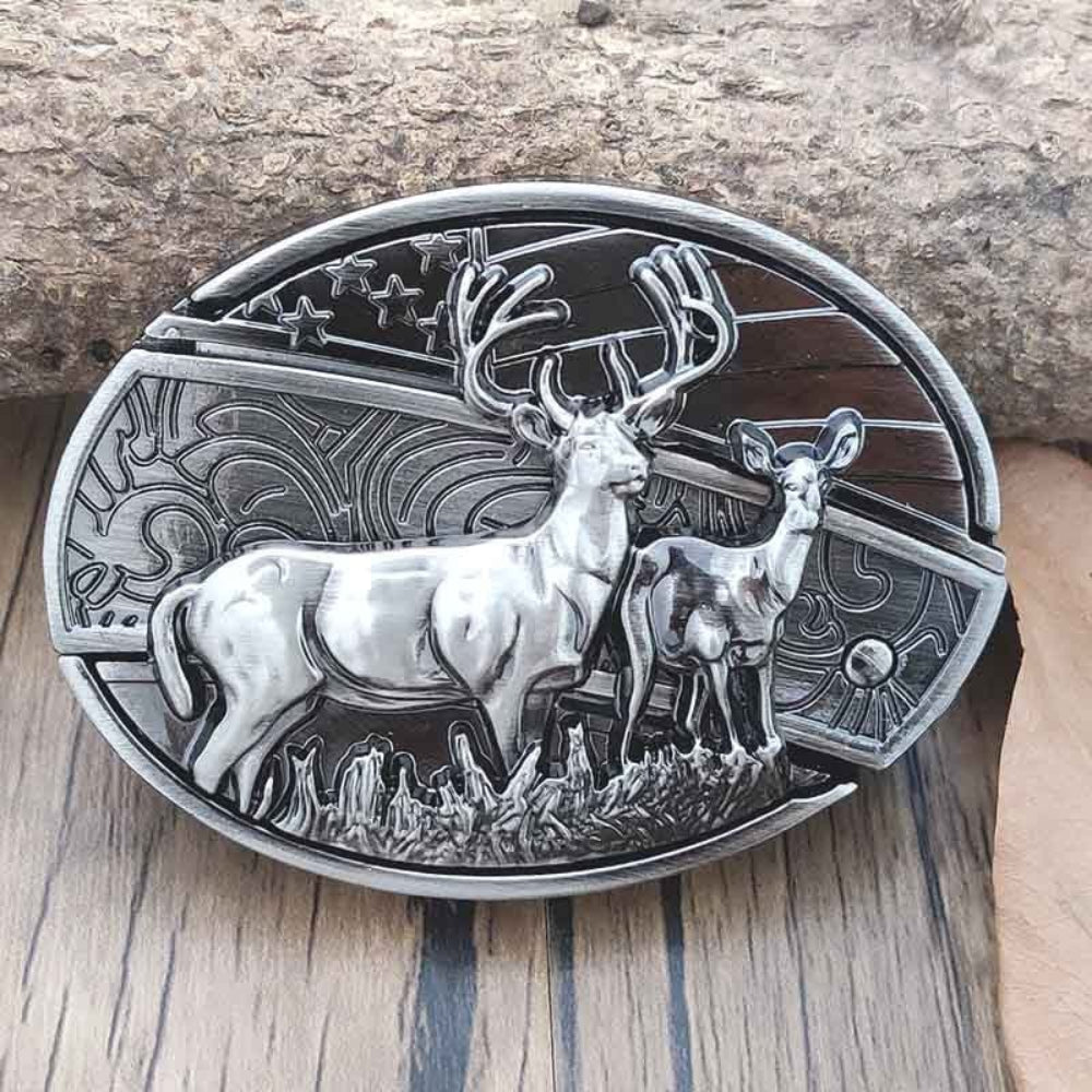 Western Belt Buckle Cowboy Accessory Decorative Design - Image 19