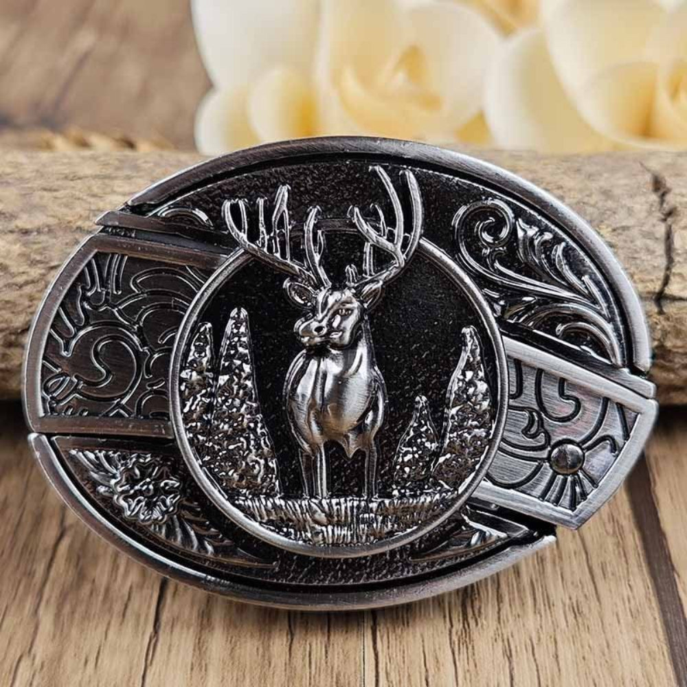 Western Belt Buckle Cowboy Accessory Decorative Design - Image 20