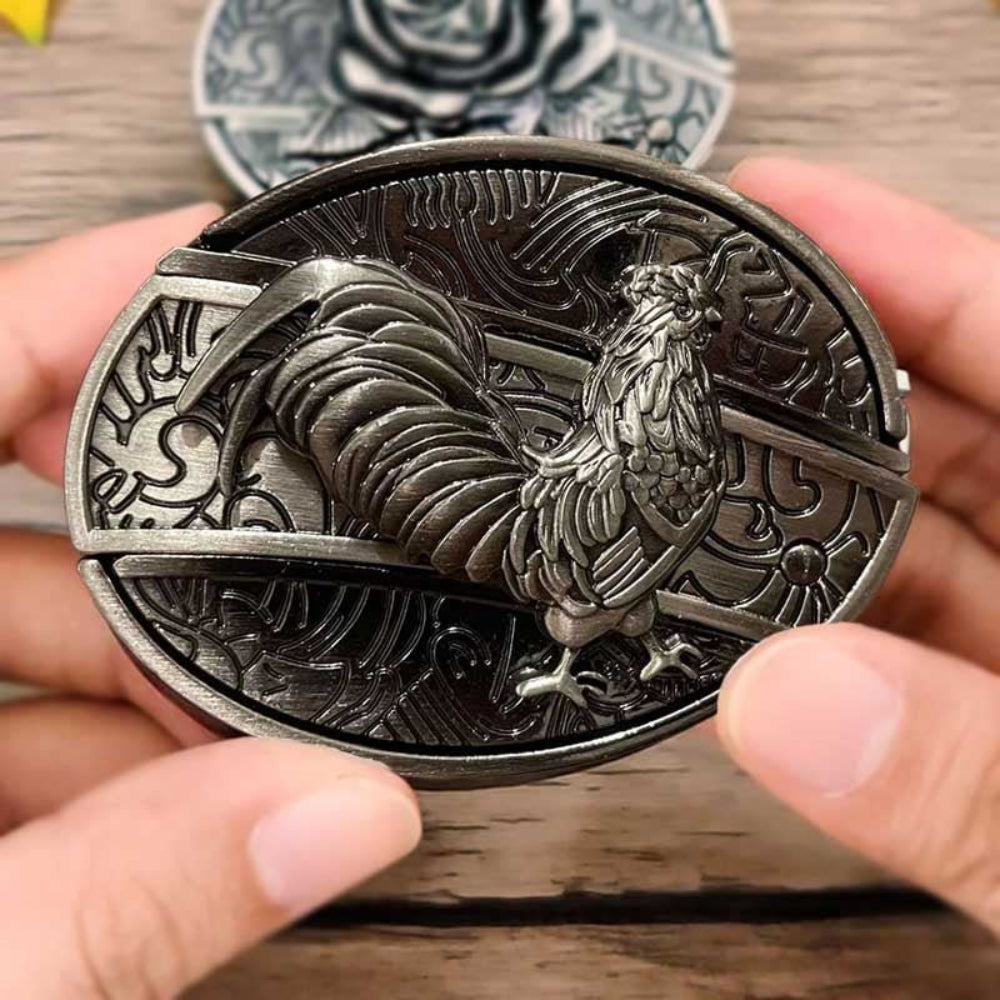 Western Belt Buckle Cowboy Accessory Decorative Design - Image 24