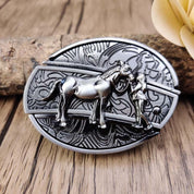 Western Belt Buckle Cowboy Accessory Decorative Design - Image 27