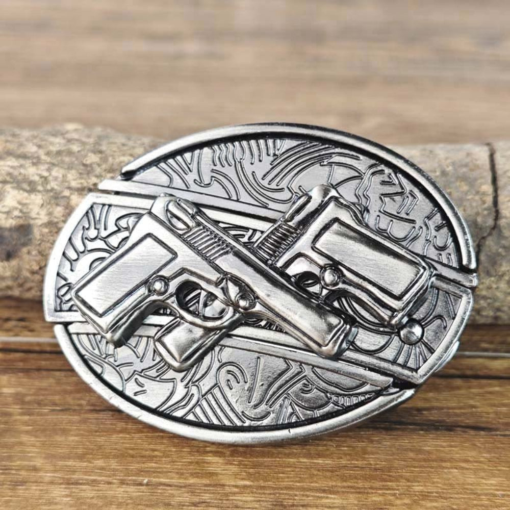 Western Belt Buckle Cowboy Accessory Decorative Design - Image 31