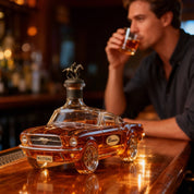 Whiskey Decanter Automotive Design Unique Barware Gift - Image 3
