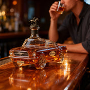 Whiskey Decanter Car Shaped Automotive Unique Barware Display - Image 3