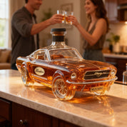 Whiskey Decanter Car Shaped Automotive Unique Barware Display - Image 4