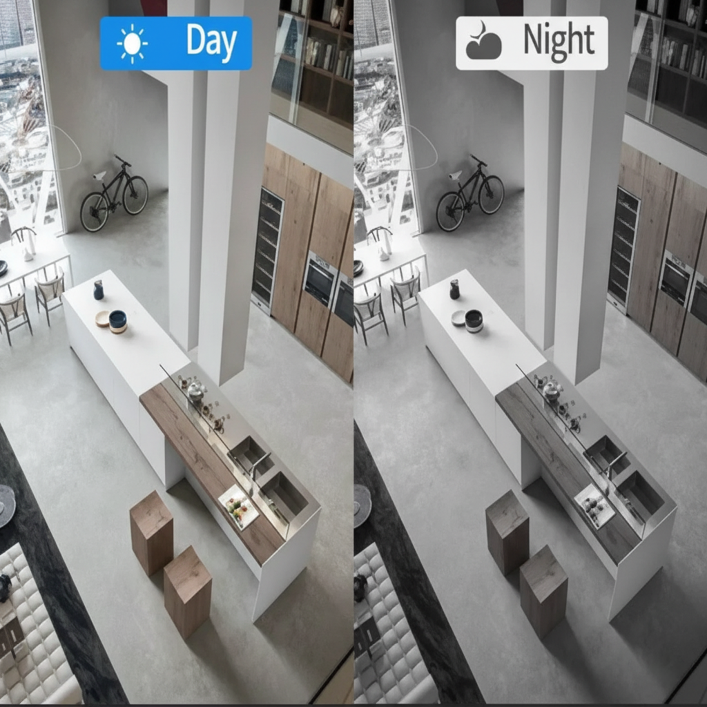 WIFI Security Camera Night Vision 1080p Hidden Surveillance - Image 2