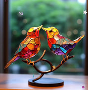 Window Decoration Stained Glass Art Colorful Design - Image 4