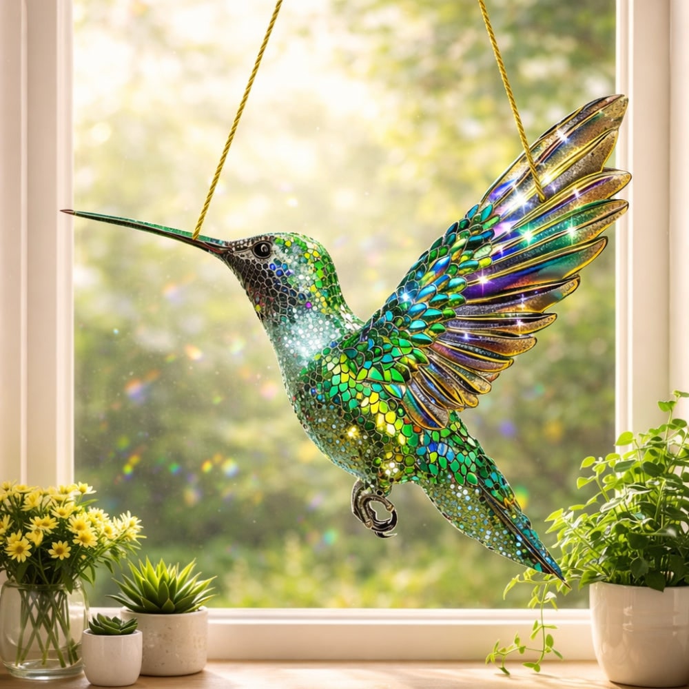 Window Suncatcher Wall Art Decor Home Colorful Design - Image 3