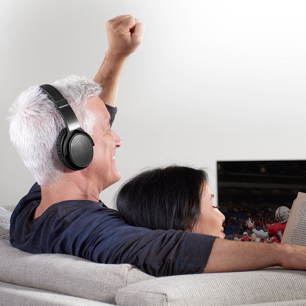 Wireless Bluetooth Headphones TV Stereo Kids - Image 3