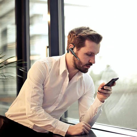 Wireless Bluetooth Headset Noise Cancelling Dual Mic Technology - Image 8