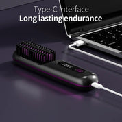 Wireless Hair Straightener USB Charging & Lcd Display Ceramic - Image 2