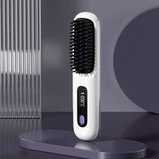 Wireless Hair Straightener USB Charging & Lcd Display Ceramic - Image 8
